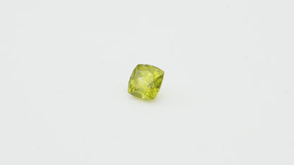 Faceted Green Sphene