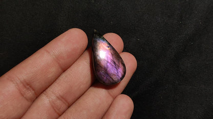 Purple Spectrolite Cabochon