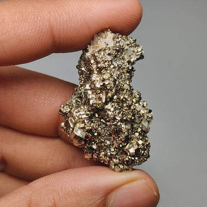 Raw Cubic Pyrite Druzy Specimen