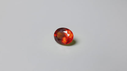 Ceylon Hessonite Garnet Faceted