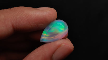 Portrait Cut Aurora Opal Doublet