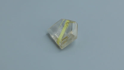 Faceted Golden Rutilated Quartz
