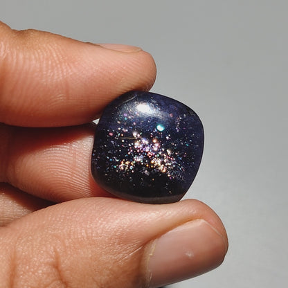 Bloodshot Iolite Sunstone Cabochon AAA