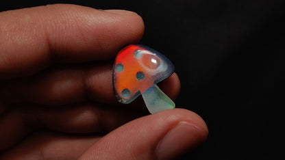 Aurora Opal Mushroom Doublet