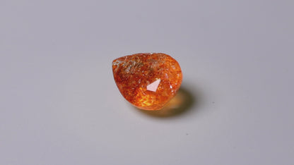 Faceted Tanzanian Sunstone