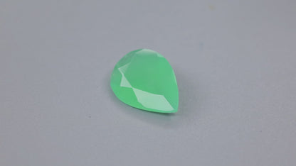 Gem Chrysoprase from Australia Faceted