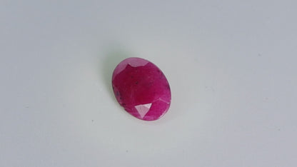 Faceted Natural Indian Ruby