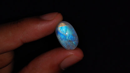 Rainbow Moonstone Cabochon