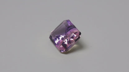 Faceted Ametrine AAA Perfect Bicolor