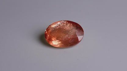 Deep Red Oregon Sunstone Faceted