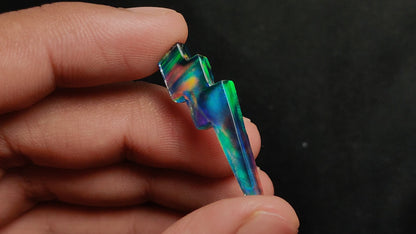 Aurora Opal Lightning Bolt Doublet