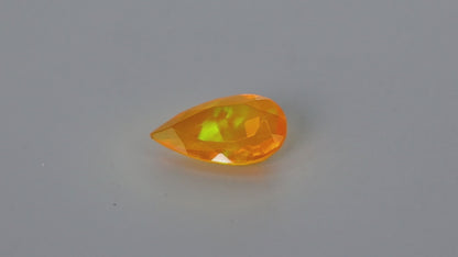 Faceted Mexican Fire Opal