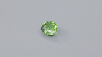 Rare Demantoid Garnet Vivid Green from Russia Unheated