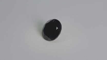 Faceted Black Spinel