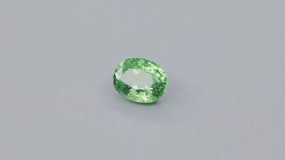 Rare Demantoid Garnet Vivid Green from Russia Unheated