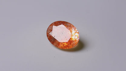Faceted Tanzanian Sunstone