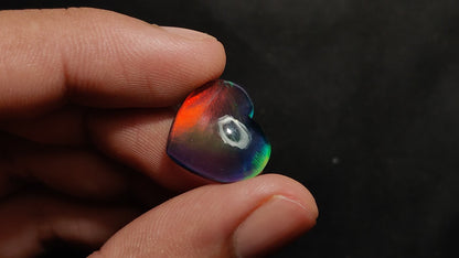 Aurora Opal Heart Carving Doublet