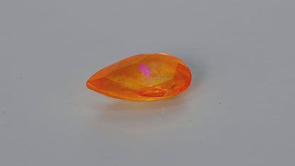 Faceted Mexican Fire Opal