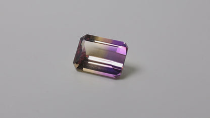 Faceted Ametrine AAA Perfect Bicolor