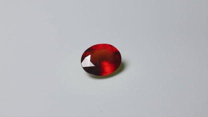 Ceylon Hessonite Garnet Faceted