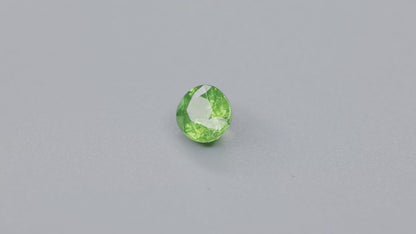 Rare Demantoid Garnet Vivid Green from Russia Unheated