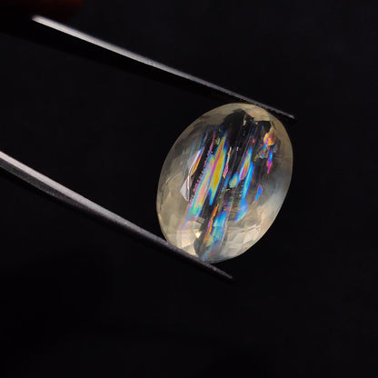 Faceted Malawi Moonstone