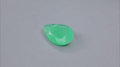Gem Chrysoprase from Australia Faceted