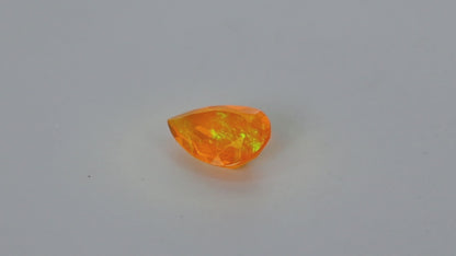 Faceted Mexican Fire Opal