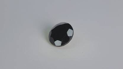 Faceted Black Spinel