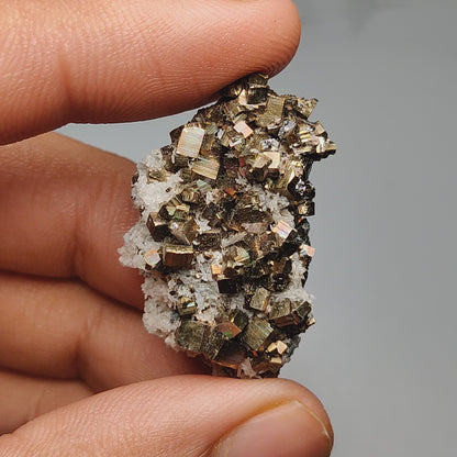 Raw Cubic Pyrite Druzy Specimen