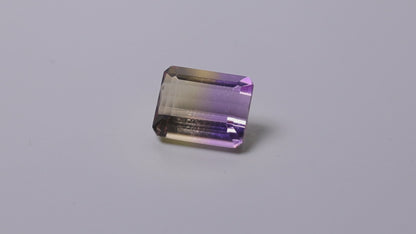 Faceted Ametrine AAA Perfect Bicolor