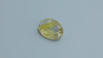 Faceted Golden Rutilated Quartz