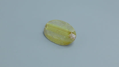 Faceted Golden Rutilated Quartz