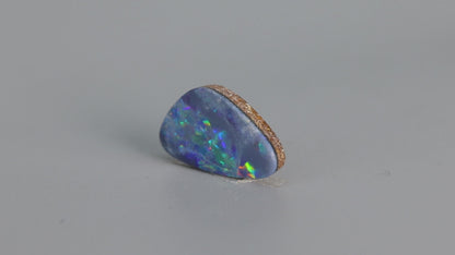 Australian Lightening Ridge Opal (Backed)