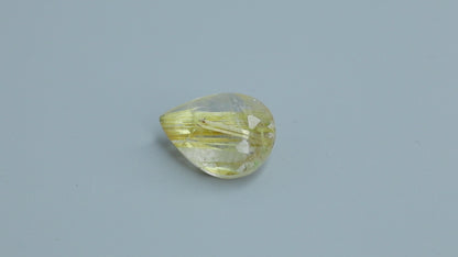 Faceted Golden Rutilated Quartz