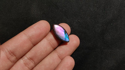 Purple Spectrolite Cabochon