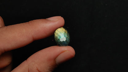 Honeycomb Cut Labradorite