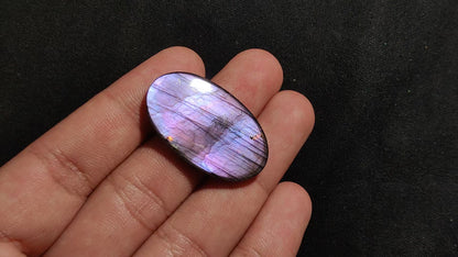 Purple Spectrolite Cabochon