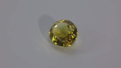 Faceted Lemon Quartz