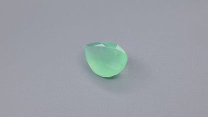 Gem Chrysoprase from Australia Faceted