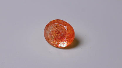 Faceted Tanzanian Sunstone