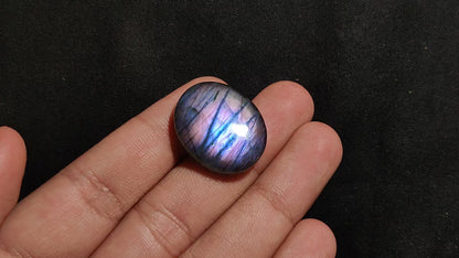 Purple Spectrolite Cabochon