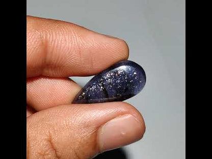 Bloodshot Iolite Sunstone Cabochon AAA