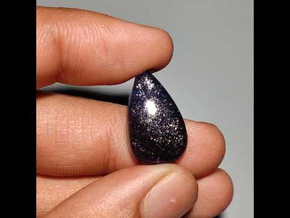 Bloodshot Iolite Sunstone Cabochon AAA