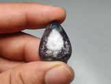 Bloodshot Iolite Sunstone Cabochon with Confetti
