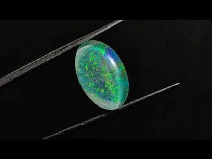 Monarch Opal Doublet Sterling Opal Cabochon