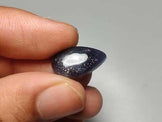 Bloodshot Iolite Sunstone Cabochon with Confetti