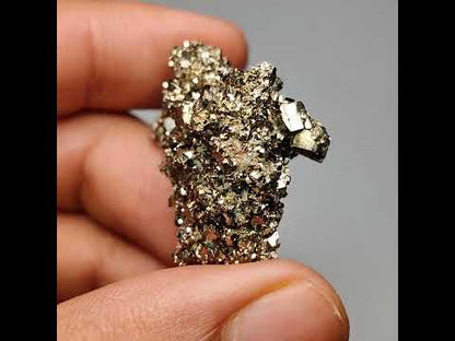 Raw Cubic Pyrite Druzy Specimen