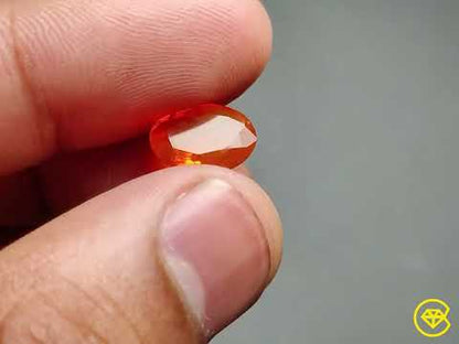 Faceted Mexican Fire Opal