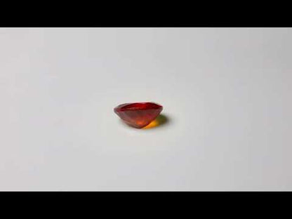 Ceylon Hessonite Garnet Faceted